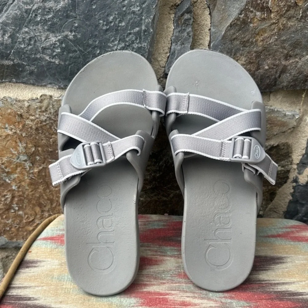 Chaco Men’s Z/Cloud Slide Sandals – Size M11 – Gray